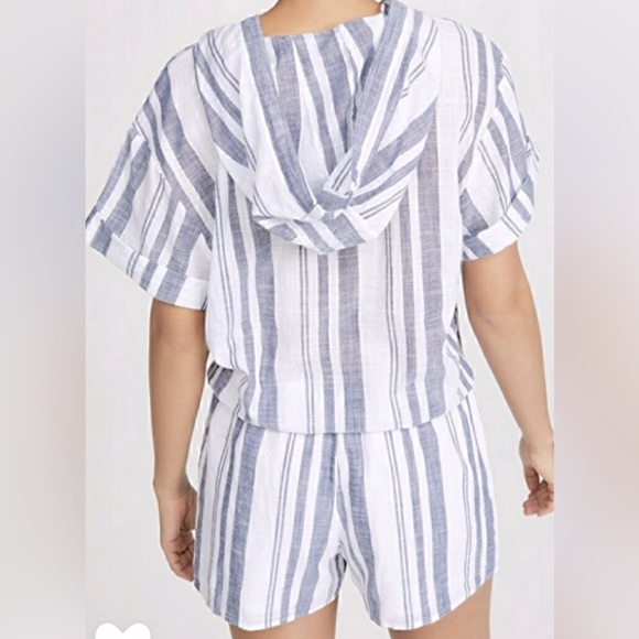 ANTHROPOLOGIE Tavik Romper Shorts Beach Cover Up Size L fits Size 10-12 - Picture 4 of 12